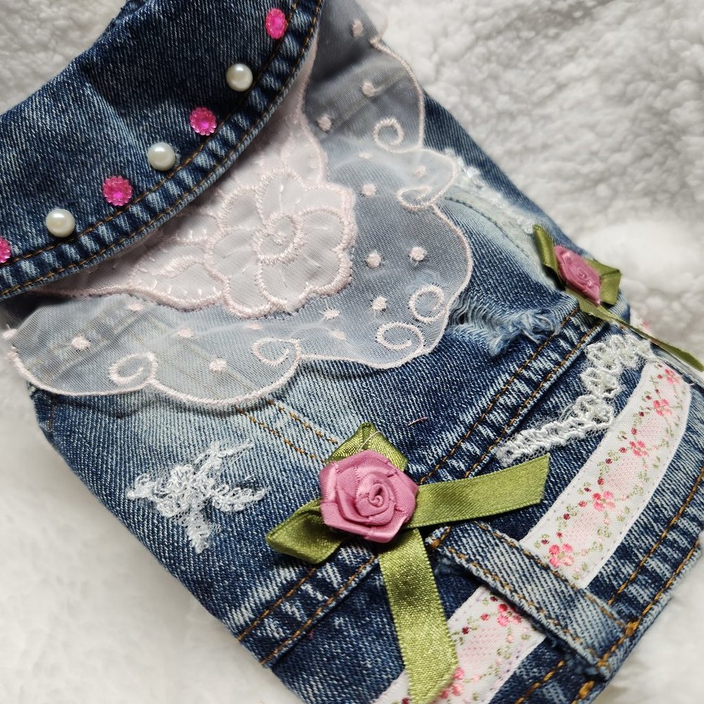 nowt denim dog jacket